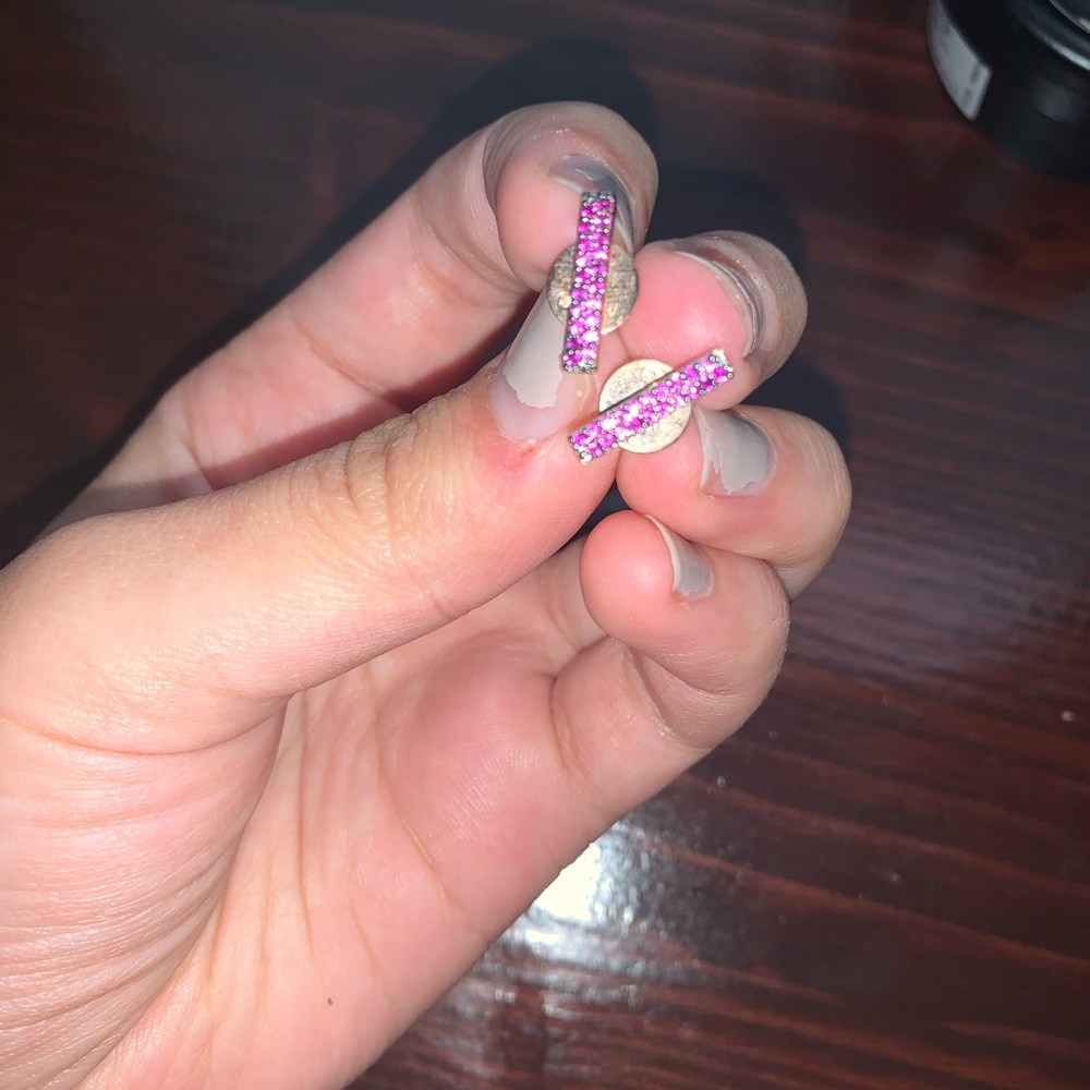 Pink Henri Bendel Earrings